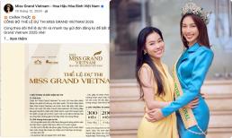 Hoa hậu Thùy Tiên 'khai tử' cuộc thi Hoa hậu Hoà bình Việt Nam?