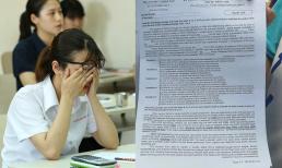 Đề thi tiếng Anh tốt nghiệp THPT 2025 in chữ nhỏ, lý do vì sao?