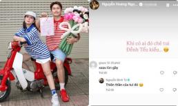 Bà xã Ngọc Huyền bị chê vừa xấu vừa lùn, Đình Tú lập tức phản ứng
