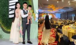 Quang Hải tổ chức sinh nhật 1 tuổi cho quý tử cực hoành tráng tại nhà hàng sang trọng, đậm chất rich kid
