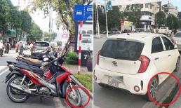 Năm 2025, lỗi đậu xe gắn máy cách xa vỉa hè 40cm bị phạt bao nhiêu?