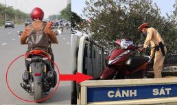 Theo quy định, trường hợp đi xe mới mua nếu không làm điều này có thể bị phạt tới 6 triệu, thậm chí bị tịch thu xe