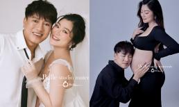 Thanh Trúc - Châu Khải Phong lộ loạt ảnh hiếm ngọt ngào thời bầu bí, khung ảnh hạnh phúc gây sốt mạng xã hội