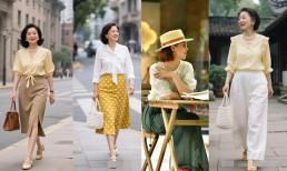 Áo phông và áo bà ba đã lỗi mốt. Mùa hè này, những chiếc 'áo nhỏ' hot hit sẽ xuất hiện. Phụ nữ 50 tuổi trông thật thời trang theo cách này
