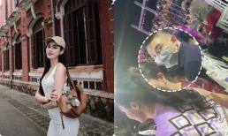 Bắt gặp bạn trai thiếu gia Hoa hậu Đỗ Hà hộ tống mẹ vợ tương lai