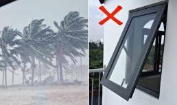 Cảnh báo: Người ở chung cư tuyệt đối không làm điều này khi bão đến, nguy hiểm chết người, tan nát cả nhà