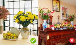 Chọn hoa dâng bàn thờ ngày mùng 1 tháng 6 nhuận: Ưu tiên 5 loại cát tường, tuyệt đối tránh dâng 4 loài hoa xấu này