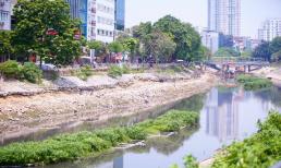 Hiện trạng hai bên bờ sông Tô Lịch trước 'lệnh' hoàn thành chỉnh trang ngày 30/8