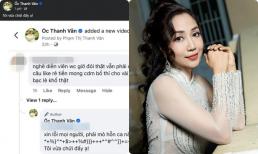 Ốc Thanh Vân đáp trả gì khi bị nói 'câu like rẻ tiền'?