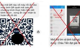 Nhận tin nhắn Zalo chứa nội dung này, cẩn thận tài khoản của bạn đang bị kẻ lừa đảo tấn công