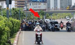 Dừng đèn đỏ trong bóng râm để tránh nắng, cẩn thận có thể bị phạt nặng đến 6.000.000 đồng