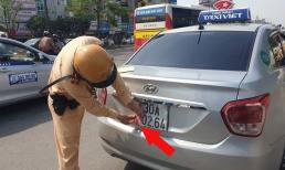 Cố tình che biển số xe để tránh phạt nguội sẽ bị phạt rất nặng, có thể lên tới 26.000.000 đồng