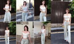 Chụp ảnh ngoài trời, một vài tư thế chụp ảnh, đẹp và mát mẻ, thời trang và xinh đẹp với vóc dáng đẹp