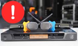 Cẩn thận bị phạt tiền, tịch thu thiết bị khi hát karaoke bằng micro không dây