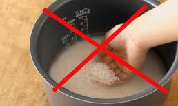 Vo gạo nhiều người mắc 3 sai lầm tai hại này, chỉ vì 'tiện tay' mà đầu độc cả gia đình