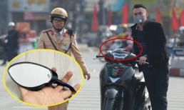 Đi xe máy không có 2 gương chiếu hậu sẽ bị xử phạt bao nhiêu tiền kể từ 31/12/2025?