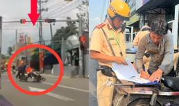 Xe máy dừng đèn đỏ nếu vi phạm lỗi này có thể bị phạt đến 14.000.000 đồng, chủ quan rất dễ mắc phải