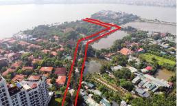 Hà Nội giải phóng mặt bằng một tuyến đường tại Tây Hồ, chốt giá bồi thường chạm mốc 188 triệu đồng/m2