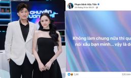 Dược sĩ Tiến tố bị Hương Giang chơi xấu, đã 'cạch mặt' nhau?