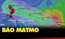 Bão Matmo giật cấp 13, chính thức vào Biển Đông, trở thành bão số 11 trong năm 2025
