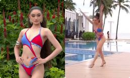 Hoa hậu Yến Nhi mờ nhạt với phần thi áo tắm, thí sinh Miss Grand International gây sốc với màn nhào lộn