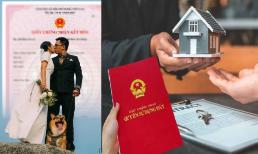 Đất mua sau khi kết hôn có được đứng tên một mình trên sổ đỏ không