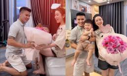 Quang Hải khiến dân mạng 'tan chảy' với hành động cực đáng yêu và tinh tế dành cho Chu Thanh Huyền