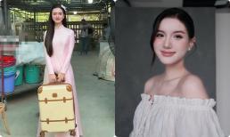 Dân tình xuýt xoa trước nhan sắc phù dâu xách vali cho Đỗ Thị Hà về nhà chồng