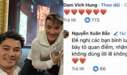 Đàm Vĩnh Hưng hé lộ cuộc gọi với Cục trưởng Xuân Bắc sau khi sửa và xoá bình luận