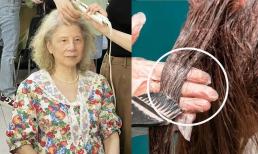 Người già bị nhiều tóc bạc có nên nhuộm không? Chuyên gia: Tốt nhất không vượt quá con số này trong một năm
