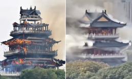 Thông tin bất ngờ về nguyên nhân vụ cháy thiêu rụi 'tòa tháp 1.500 tuổi' ở Trung Quốc