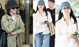 Song Hye-kyo cao 161cm, cô ấy dám diện quần jeans ống rộng và toát lên thần thái siêu mẫu; bạn cũng phải trầm trồ khen ngợi cô ấy