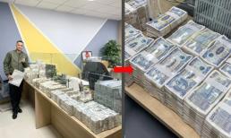 Nam khách hàng chở thùng carton tiền lẻ nặng 50kg, thanh toán hơn nửa tỷ đồng để mua Toyota Raize