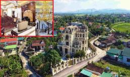 Cận cảnh lâu đài 2.000m2 bề thế, to nhất làng của gia đình mẹ bà chủ thẩm mỹ viện Mailisa ở Hà Tĩnh