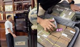 Nơi chứa tiền của vợ chồng 'trùm' thẩm mỹ viện Mailisa