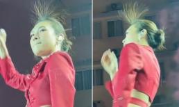 Mỹ Tâm gặp sự cố hài hước trước hàng nghìn khán giả