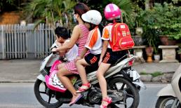 Có những quy định nào về chở trẻ em trên xe máy để tránh bị phạt?