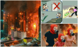 Làm thế nào để thoát khỏi đám cháy nhà cao tầng?