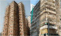 Tại sao giàn giáo bằng tre lại được ưa chuộng sử dụng tại các công trình xây dựng, tòa nhà chọc trời tại Hong Kong (Trung Quốc)?