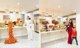 Hoa hậu Phạm Hương hé lộ không gian lộng lẫy của buổi tiệc Lễ Tạ ơn tại biệt thự xa hoa ở Mỹ