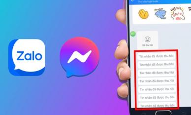 Cách đọc tin nhắn bị thu hồi trên Zalo và Messenger chỉ với 1 thao tác, không cần tải bất kỳ ứng dụng nào