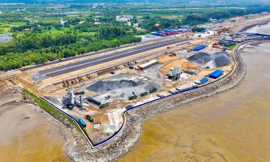 Khu đô thị lấn biển lớn nhất TPHCM được thi công thế nào?
