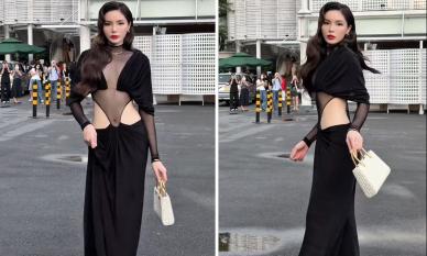 Hoa hậu Kỳ Duyên diện đồ cắt xẻ táo bạo, khoe đường cong quyến rũ khiến ai nấy đều xuýt xoa