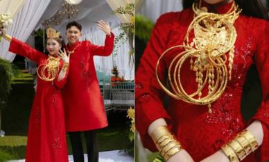 Cầu thủ Việt cưới cô chủ tiệm vàng, ngày cưới xúc động khi nhận dây chuyền kim cương mang ý nghĩa đặc biệt