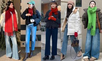 Sau khi mùa đông đến, tôi nhận ra rằng mọi người trên phố đều mặc 'áo khoác lông vũ và quần jean' - vừa ấm áp vừa hợp thời trang!