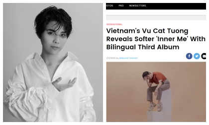 Vũ Cát Tường xuất hiện trên tạp chí Billboard Mỹ