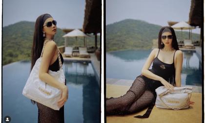 Ngọc Trinh dát toàn đồ hiệu lên người: Gây mê với thần thái đỉnh cao, body 'hết nước chấm'