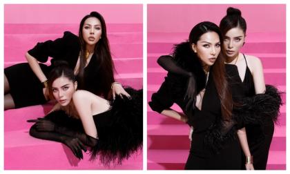 Kỳ Duyên - Minh Triệu hâm nóng 'tình đoàn kết' bằng bộ hình gợi cảm hết nấc