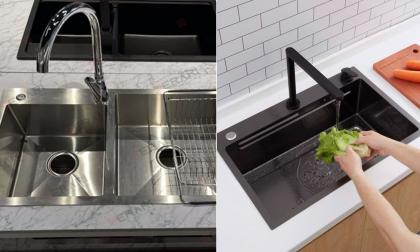 Bồn rửa bát nên chọn loại 1 hố hay 2 hố thì tiện dùng nhất? Nghe chia sẻ của người thông thái để tránh chọn nhầm
