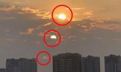 Xuất hiện '3 mặt trời' ở Hà Nội, chuyên gia giải thích thế nào?
